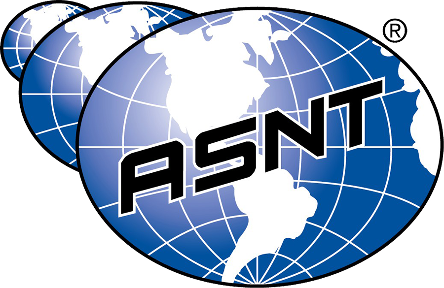 Certificación ASNT Logo Certificación ASNT